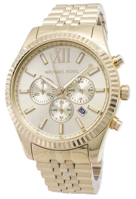 michael kors mk8281 men's lexington chronograph watch|michael kors chronograph.